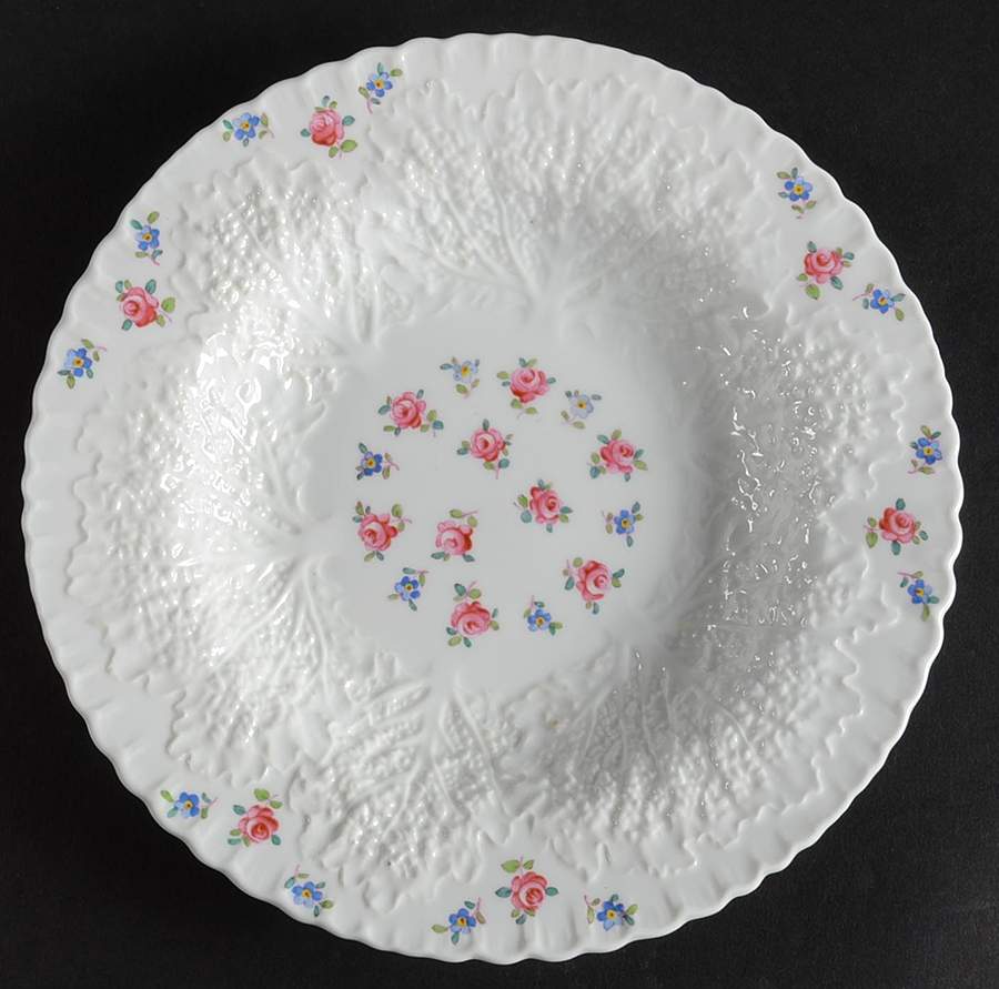 Forget Me Not (Bone China) Rim Soup Bowl by Spode-1