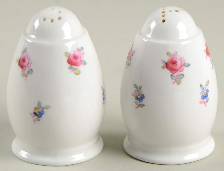 Forget Me Not (Bone China) Salt & Pepper Set by Spode-1