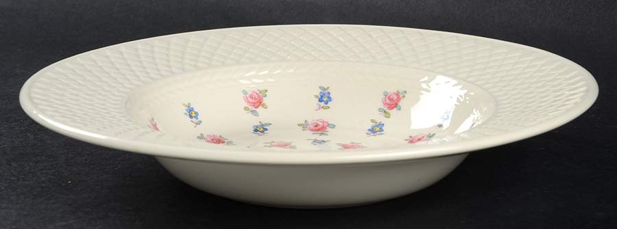 Forget Me Not (Earthenware) Rim Soup Bowl by Spode-1