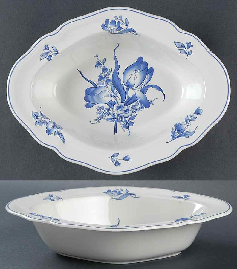 Fontaine 10" Oval Vegetable Bowl by Spode-1