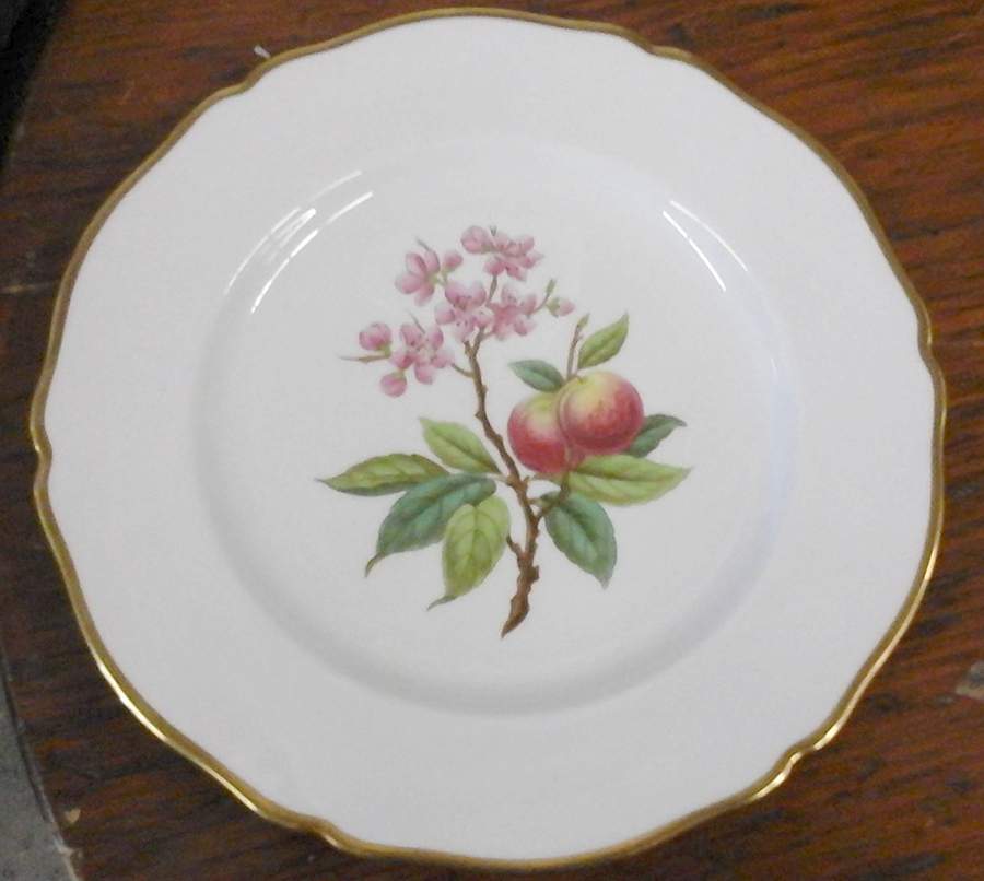 Fruit and Blossom Dinner Plate by Spode-1