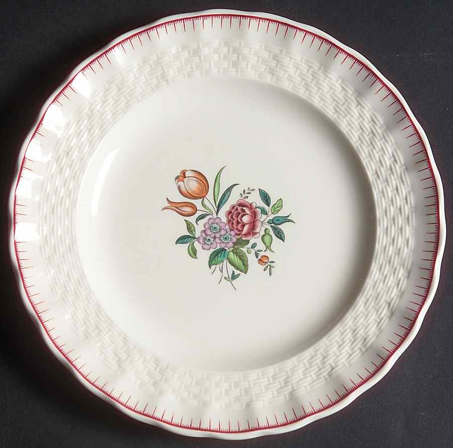 French Flowers Bread & Butter Plate by Spode-1