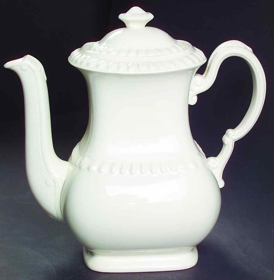 Gadroon Coffee Pot & Lid by Spode-1