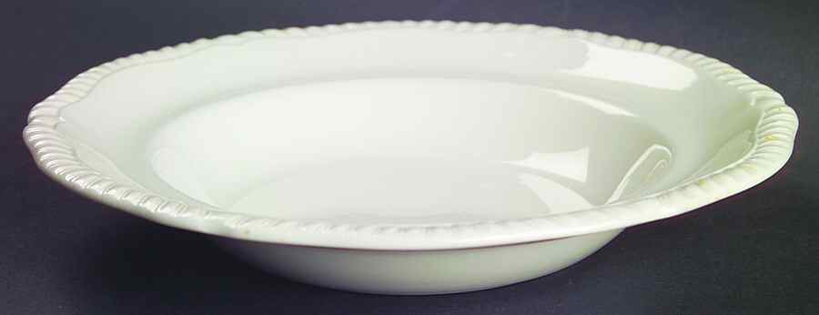 Gadroon Rim Soup Bowl by Spode-1