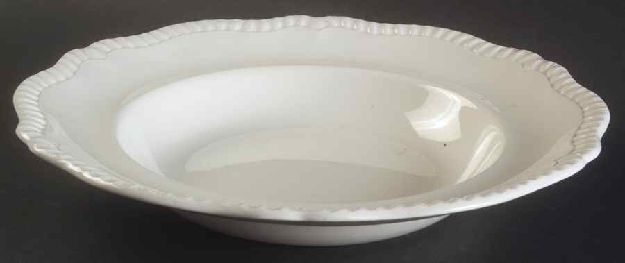 Gadroon Large Rim Soup Bowl by Spode-1