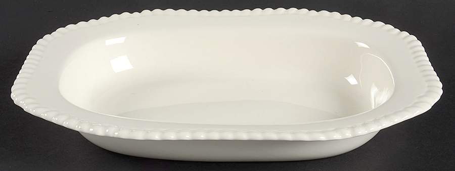 Gadroon 9" Oval Vegetable Bowl by Spode-1