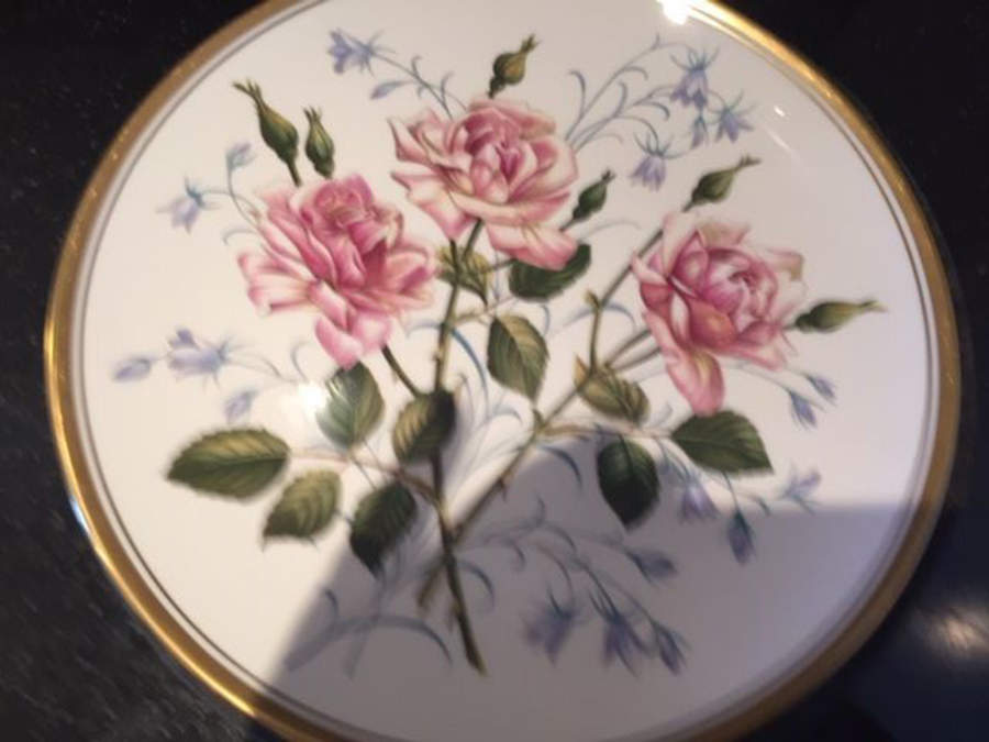 Garden Flowers Luncheon Plate by Spode-1