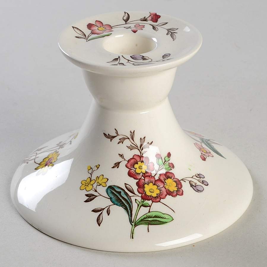 Gainsborough (Marlborough) 3" Candlestick by Spode-1