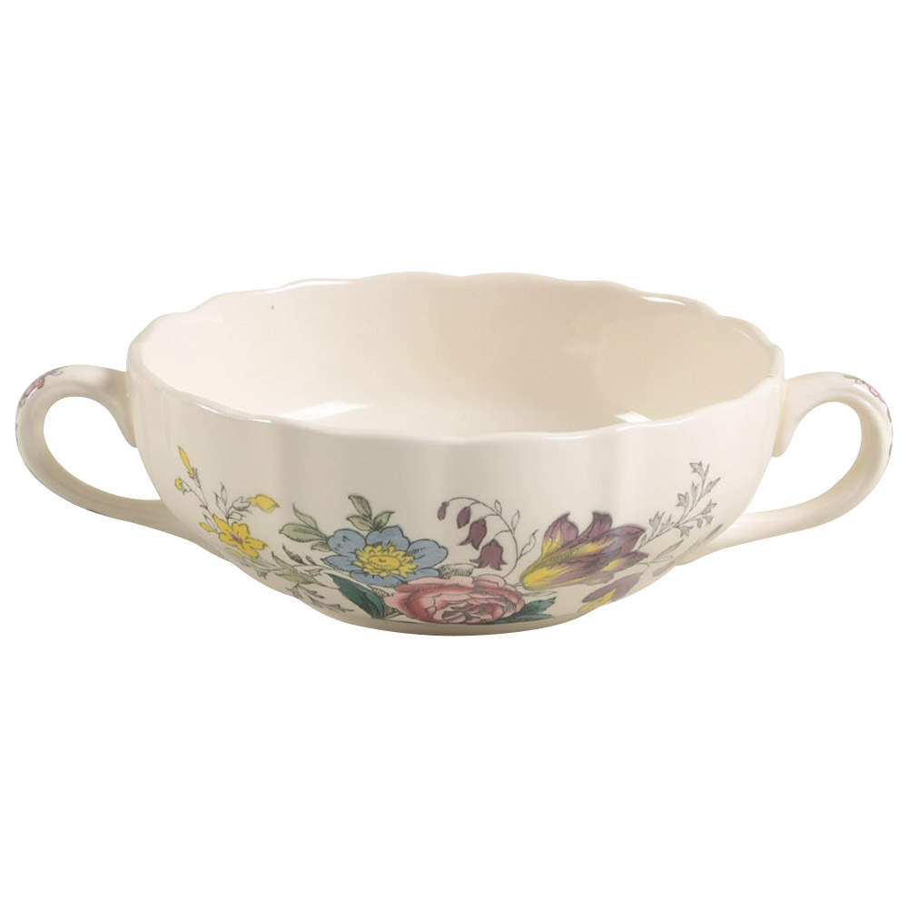 Gainsborough (Marlborough) Flat Cream Soup Bowl by Spode-1