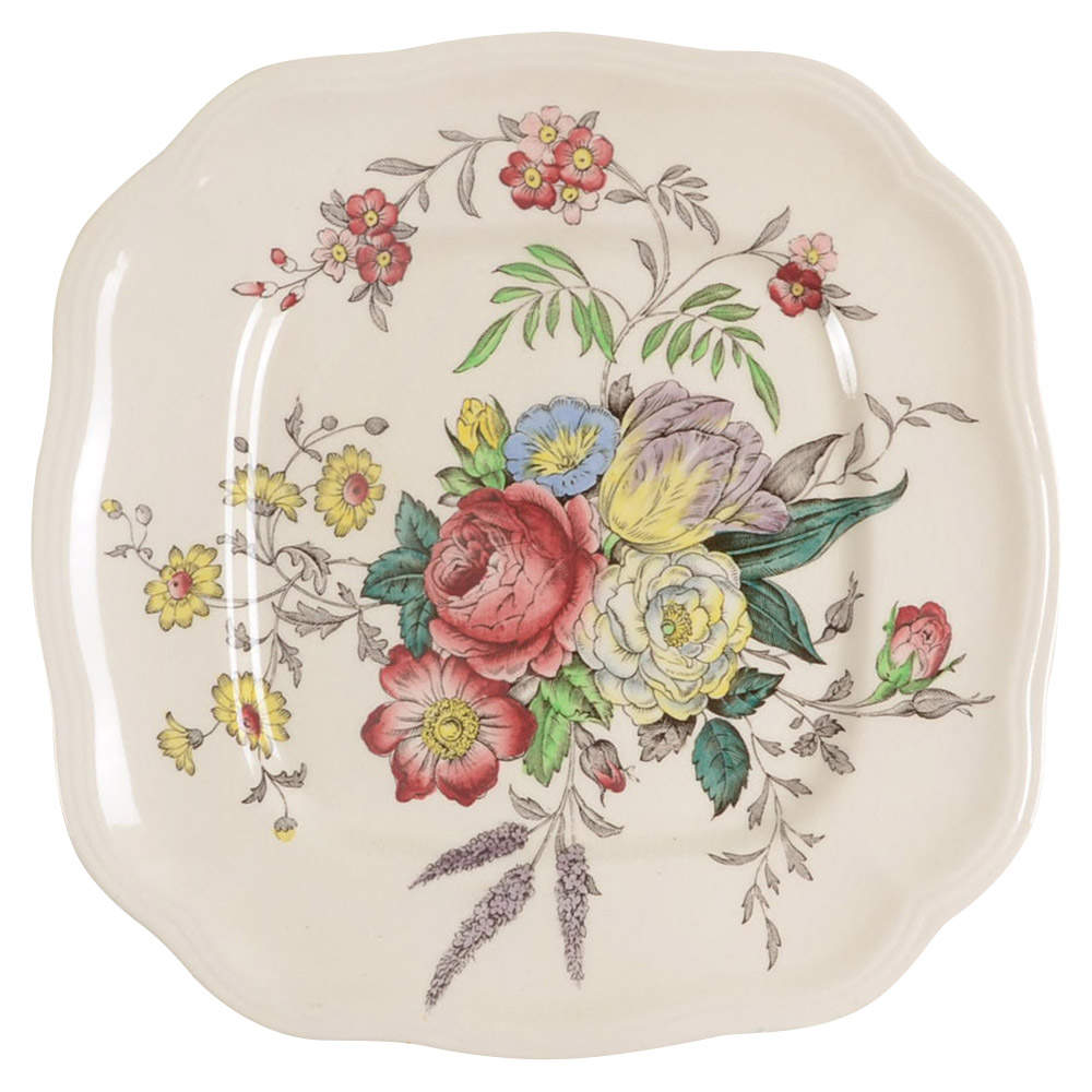 Gainsborough (Marlborough) Square Luncheon Plate by Spode-1