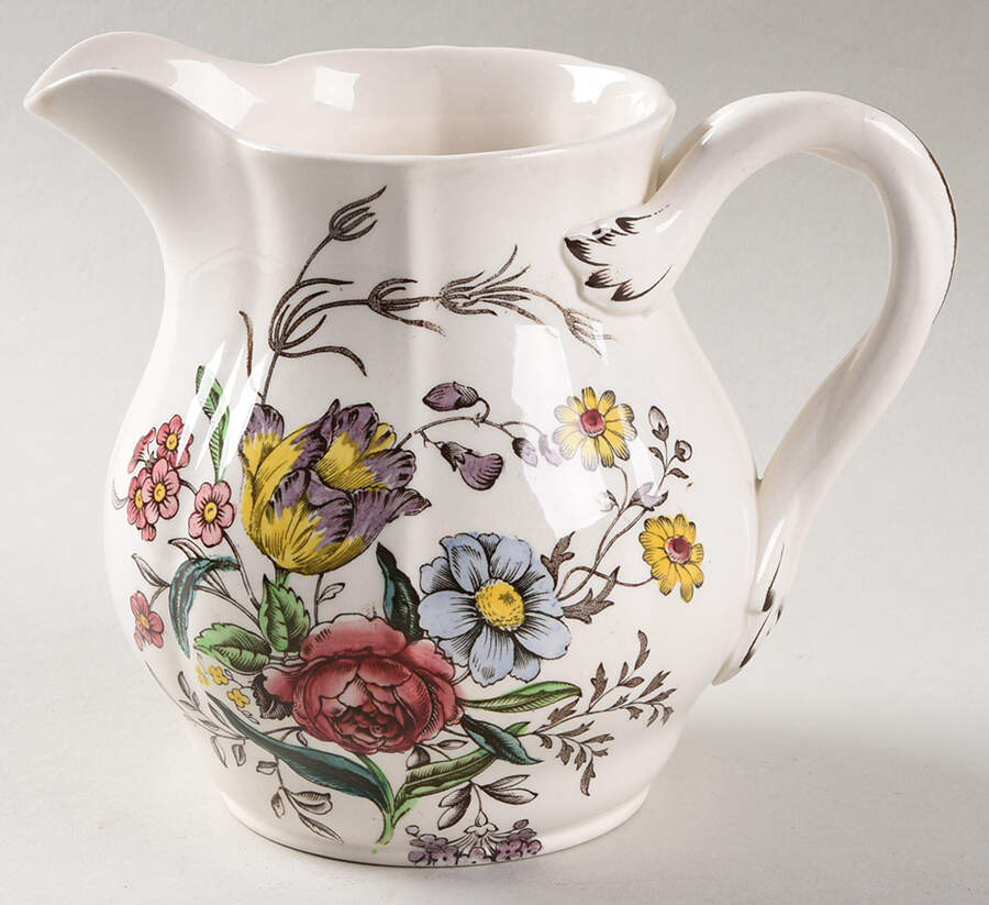 Gainsborough (Marlborough) 16 Oz Jug by Spode-1