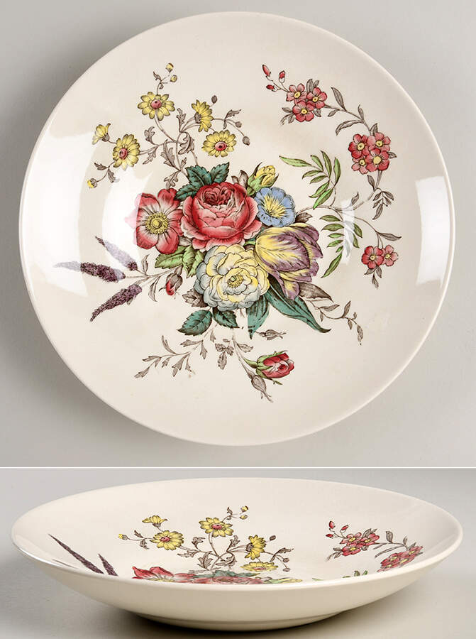Gainsborough (Marlborough) Saucer for Jumbo Cup by Spode-1