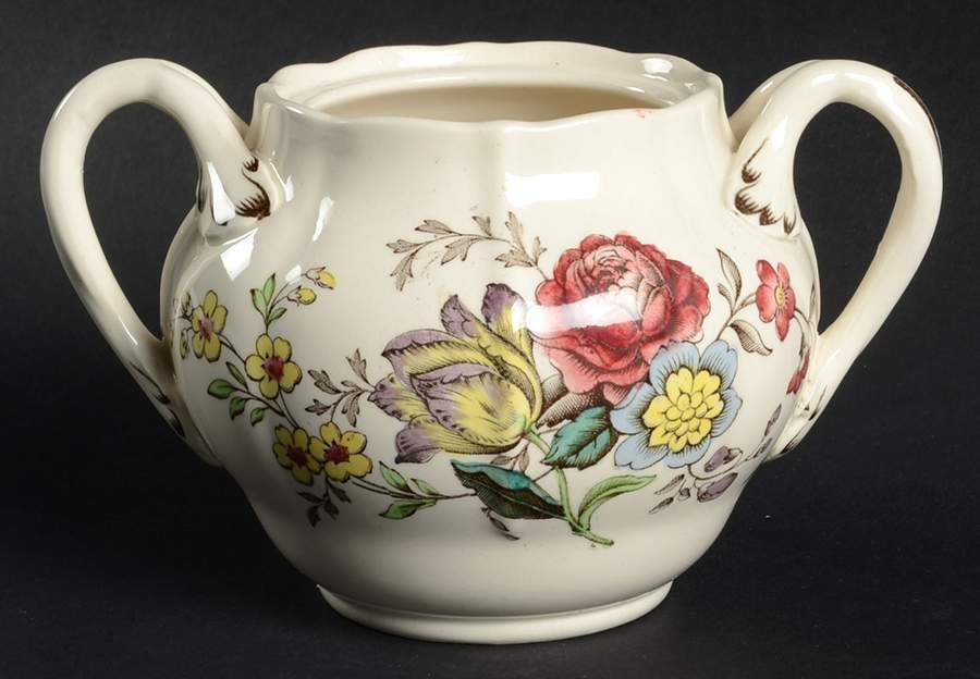 Gainsborough (Marlborough) Sugar Bowl No Lid by Spode-1