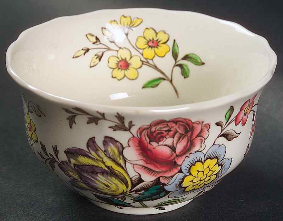 Gainsborough (Marlborough) Open Sugar Bowl by Spode-1
