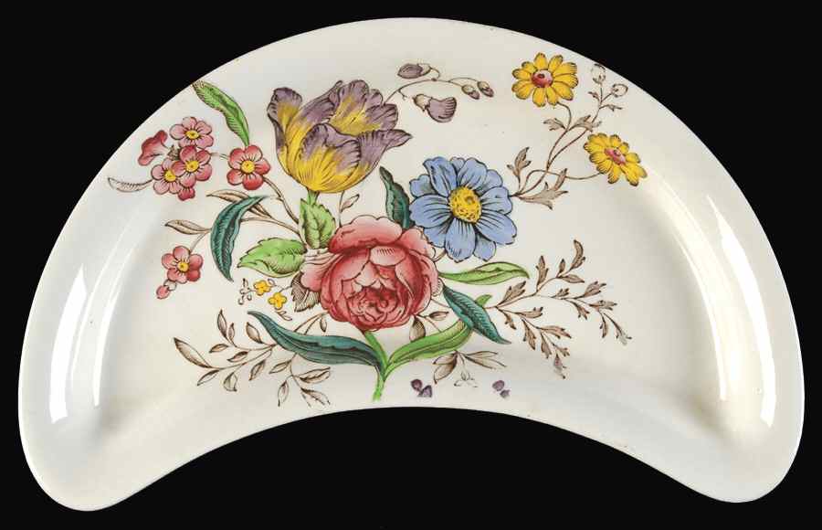 Gainsborough (Marlborough) Crescent Salad Plate by Spode-1