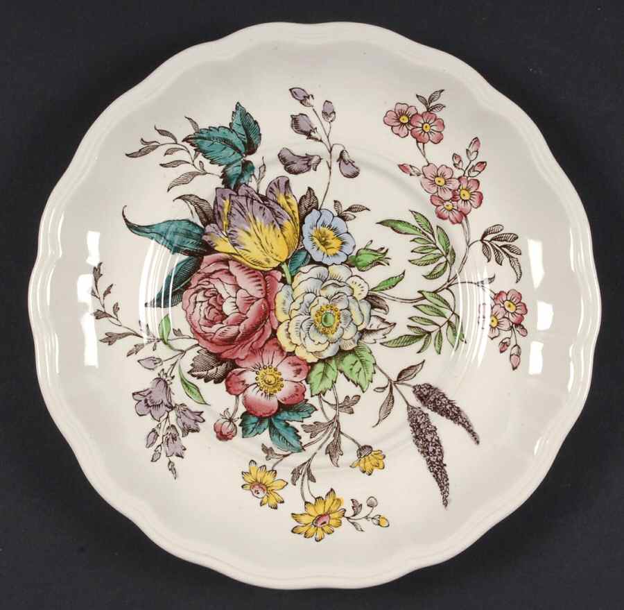 Gainsborough (Marlborough) Underplate for Sauce Boat by Spode-1