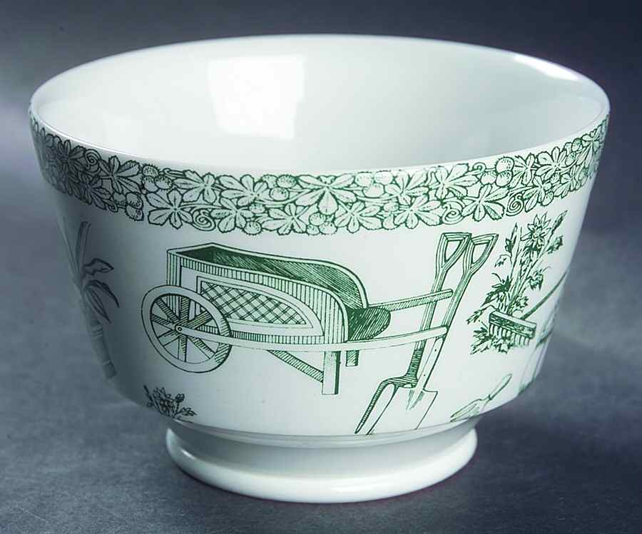 Gardening Open Sugar Bowl by Spode-1