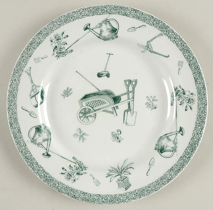 Gardening Luncheon Plate by Spode-1