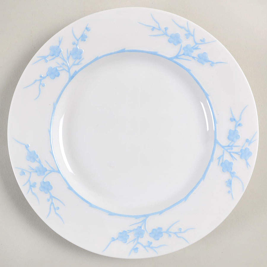 Geisha Light Blue (No Gold Accents) Salad Plate by Spode-1