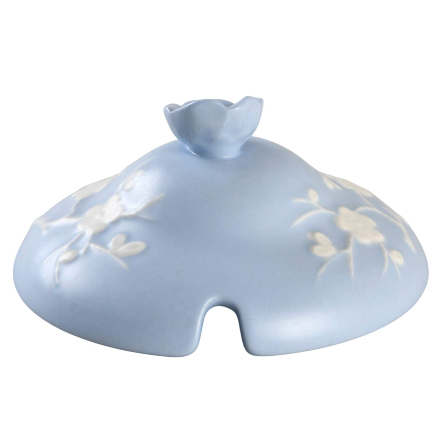 Geisha Light Blue (No Gold Accents) Lid for Sugar Bowl by Spode-1