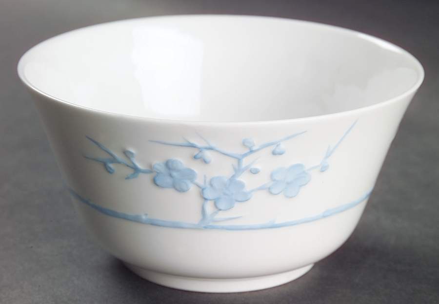 Geisha Light Blue (No Gold Accents) Cranberry Bowl by Spode-1