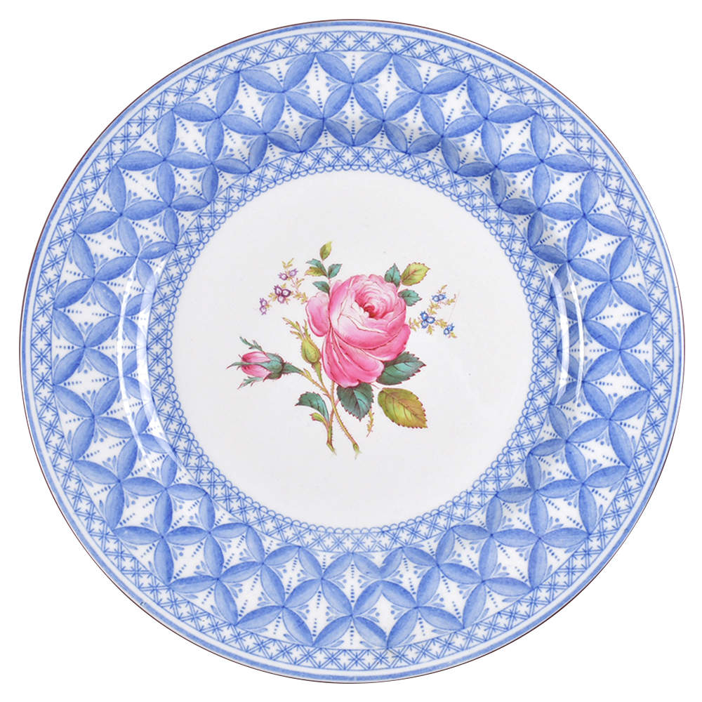 Geranium (Rose Center) Dinner Plate by Spode-1