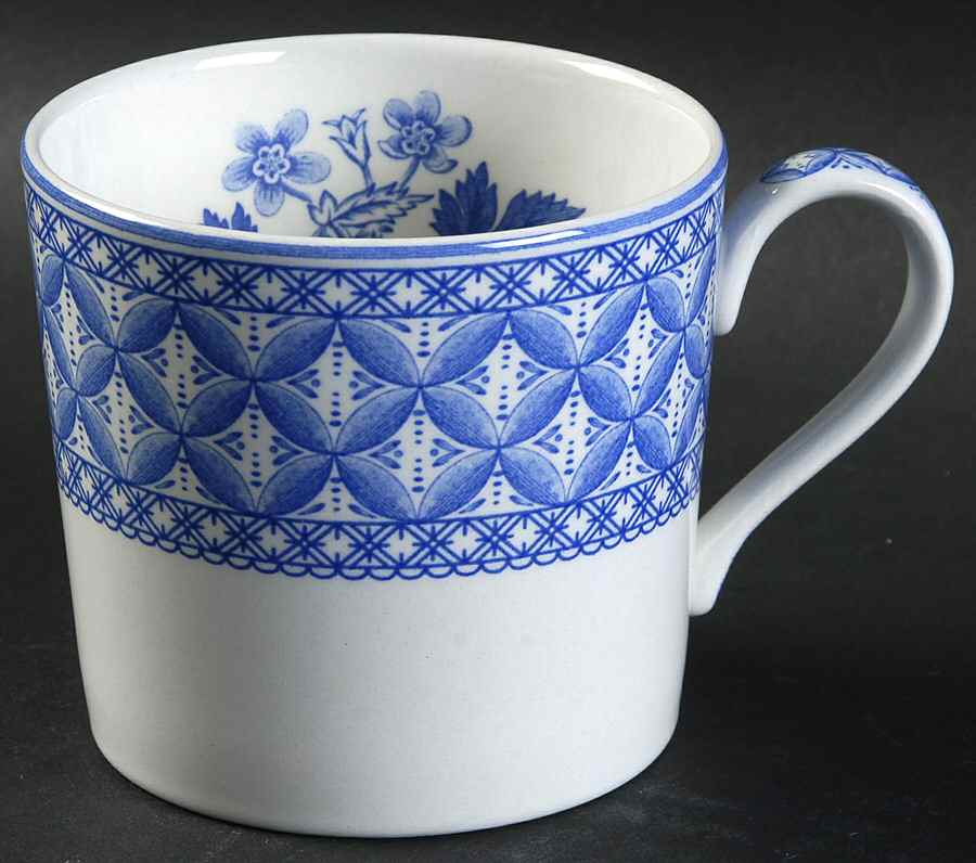 Geranium Blue (Older) Mug by Spode-1