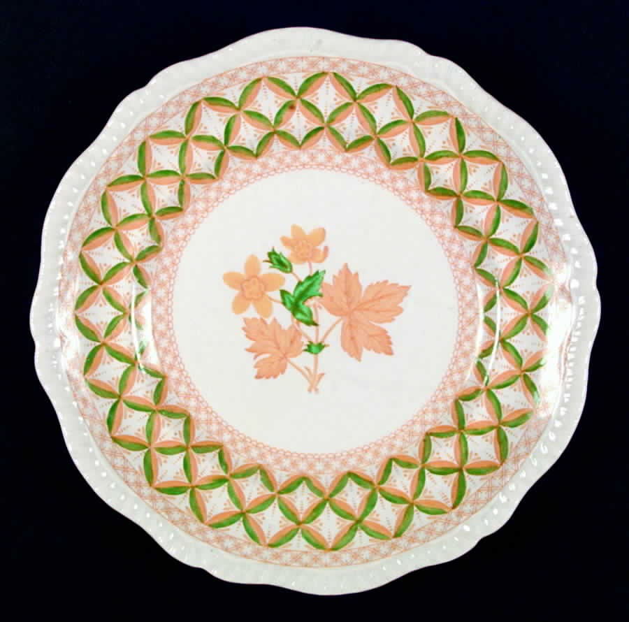 Geranium Yellow Green Dinner Plate by Spode-1