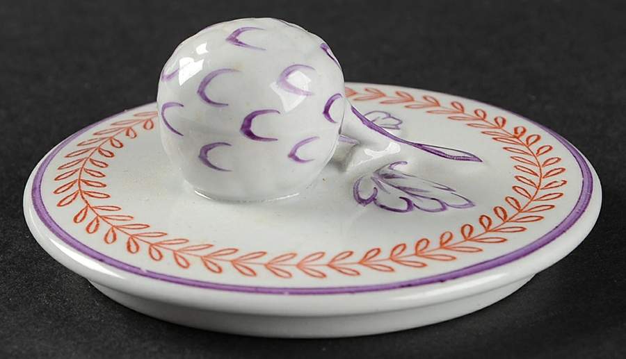 George Washington At Mt. Vernon Lid for Sugar Bowl by Spode-1