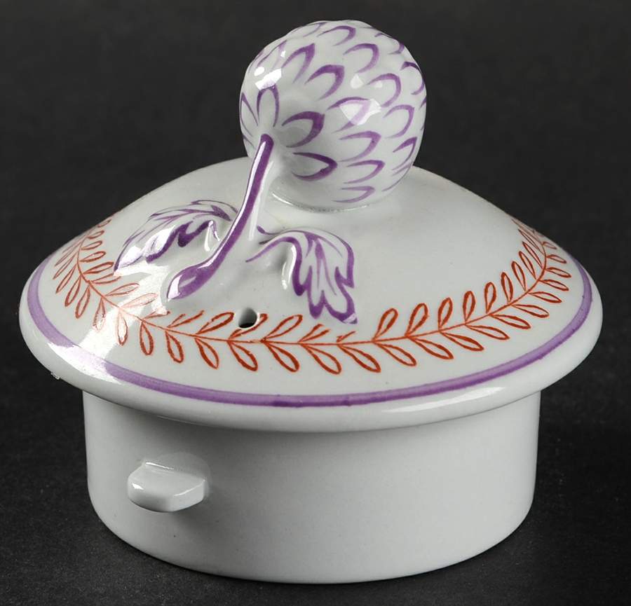 George Washington At Mt. Vernon Lid for Small Coffee Pot by Spode-1