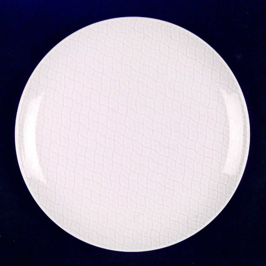 Gingham Pink Dinner Plate by Spode-1