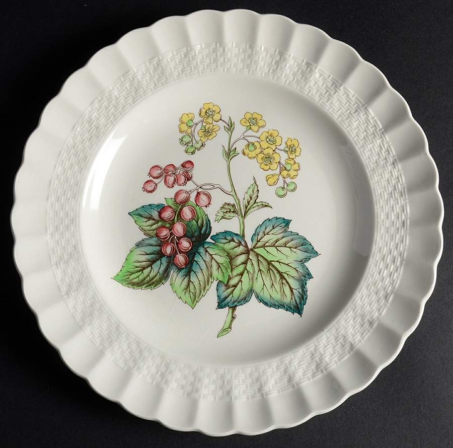 Glendale (Chelsea Wicker) Luncheon Plate by Spode-1
