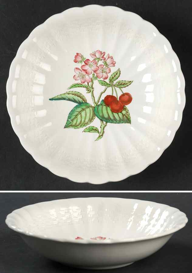 Glendale (Chelsea Wicker) Coupe Cereal Bowl by Spode-1