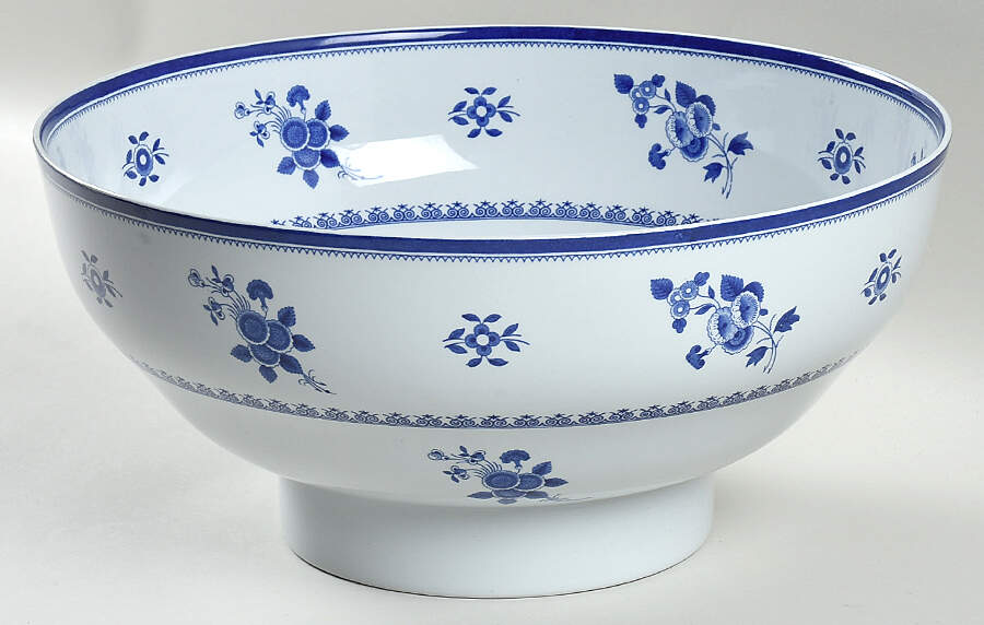 Gloucester (No Trim) 12" Large Salad Serving Bowl by Spode-1