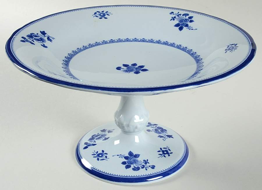Gloucester (No Trim) Round Compote (Height X Width) by Spode-1