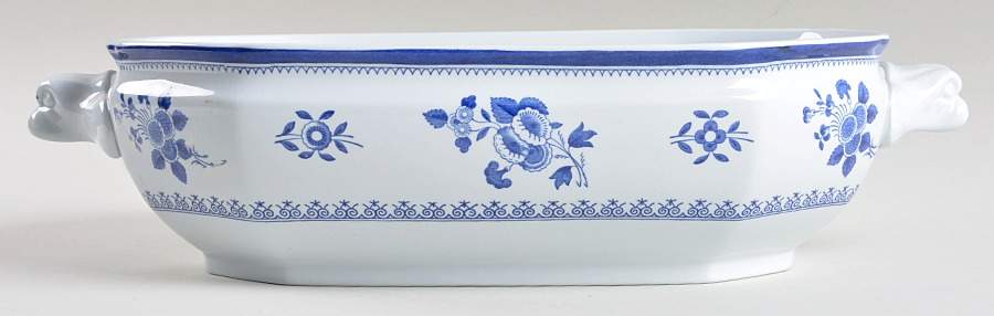 Gloucester (No Trim) Oval Vegetable No Lid by Spode-1