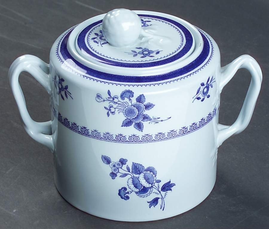 Gloucester (No Trim) Sugar Bowl & Lid by Spode-1