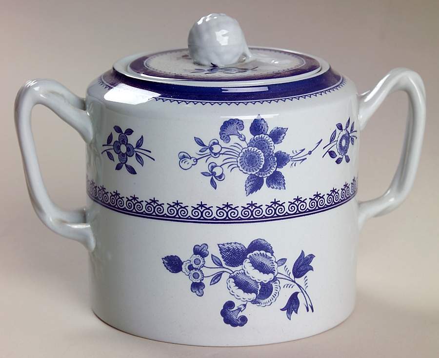 Gloucester (No Trim) Sugar Bowl & Lid by Spode-1