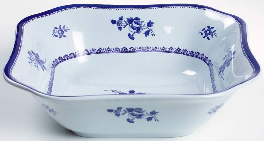 Gloucester (No Trim) 9" Square Vegetable Bowl by Spode-1