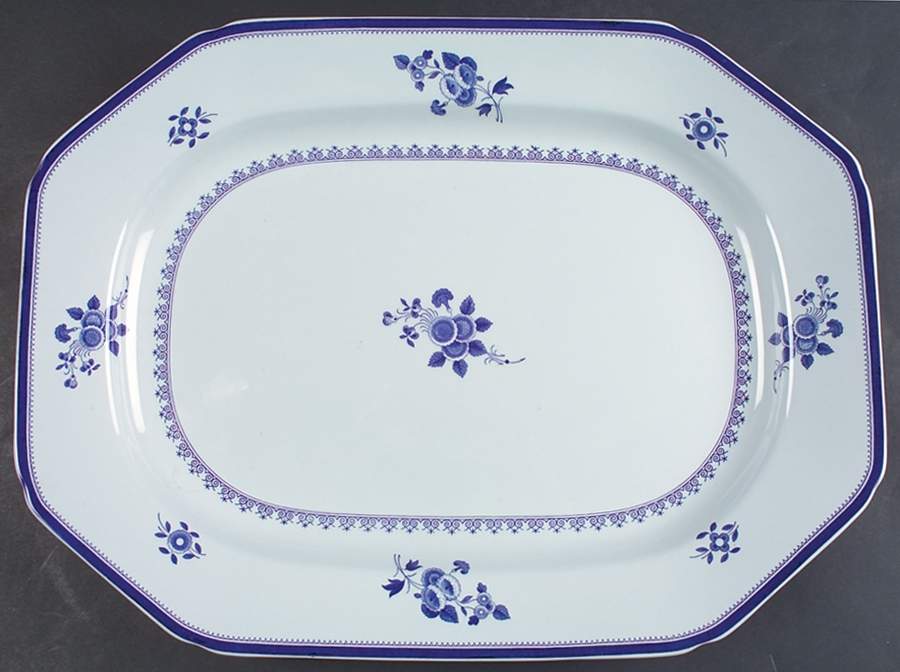 Gloucester (No Trim) 16" Oval Serving Platter by Spode-1