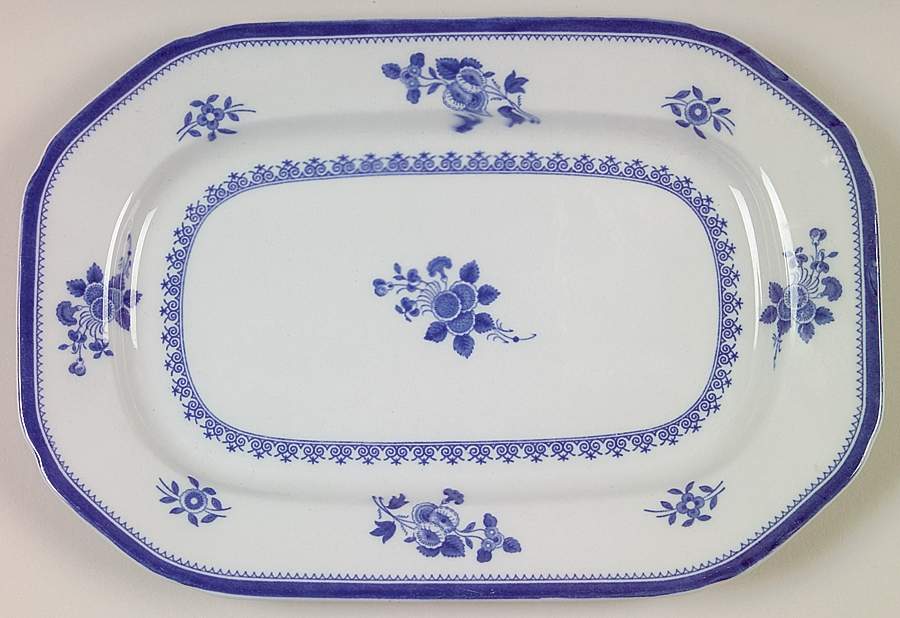 Gloucester (No Trim) 10" Oval Serving Platter by Spode-1