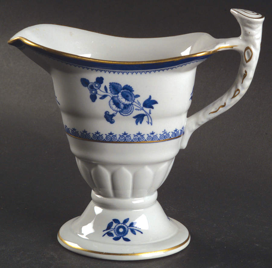 Gloucester Blue (Gold Trim and Verge) Creamer by Spode-1