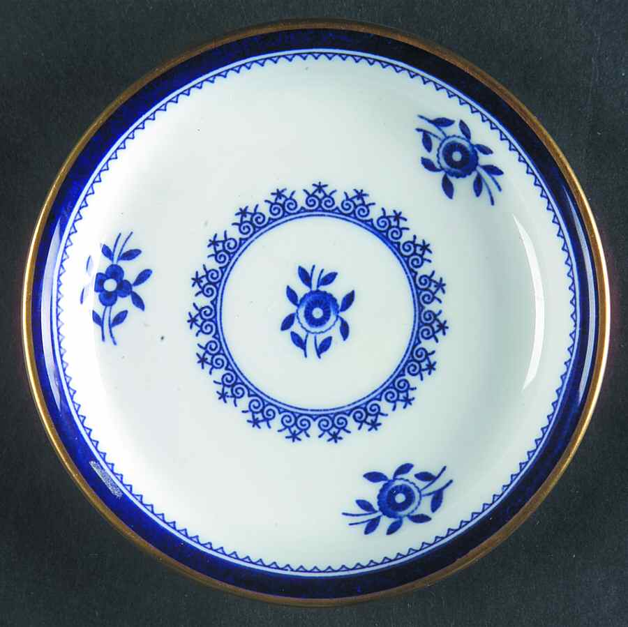 Gloucester Blue (Bone) Coaster by Spode-1