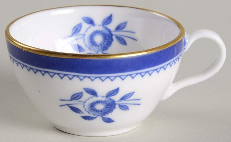 Gloucester Blue (Bone) Miniature Cup Only by Spode-1