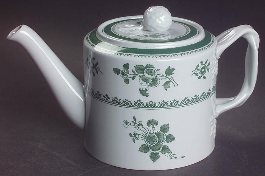 Gloucester Green (Fine Stone) Mini Teapot & Lid by Spode-1
