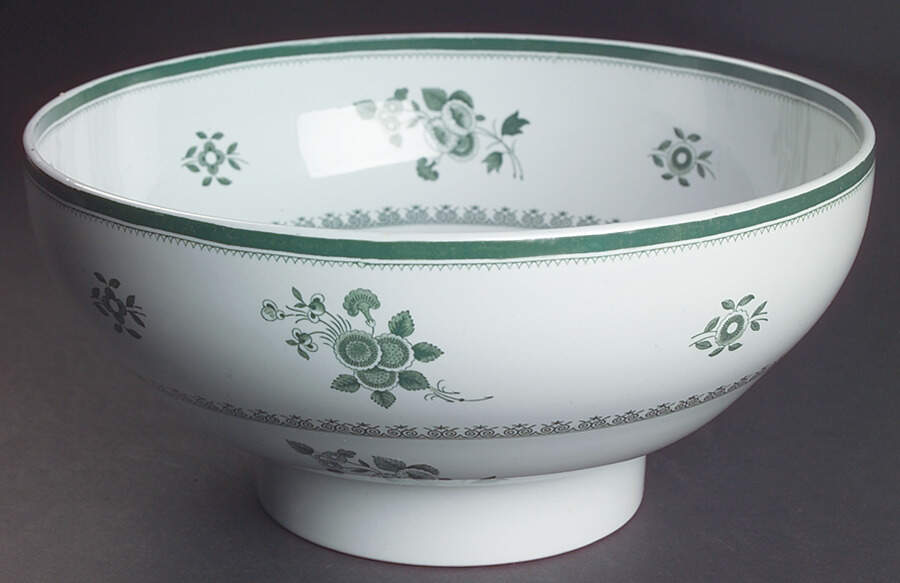 Gloucester Green (Fine Stone) 10" Large Salad Serving Bowl by Spode-1