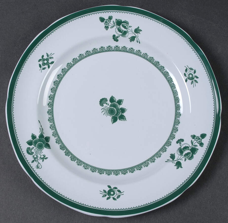 Gloucester Green (Fine Stone) Luncheon Plate by Spode-1