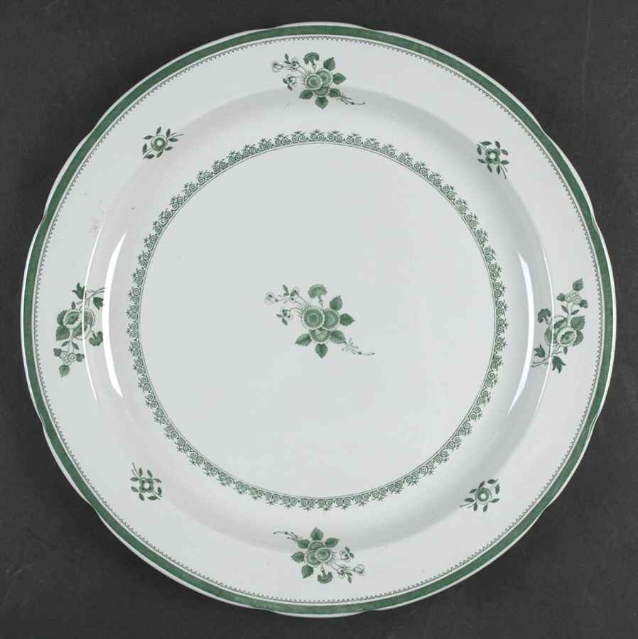 Gloucester Green (Fine Stone) 12" Chop Plate (Round Platter) by Spode-1