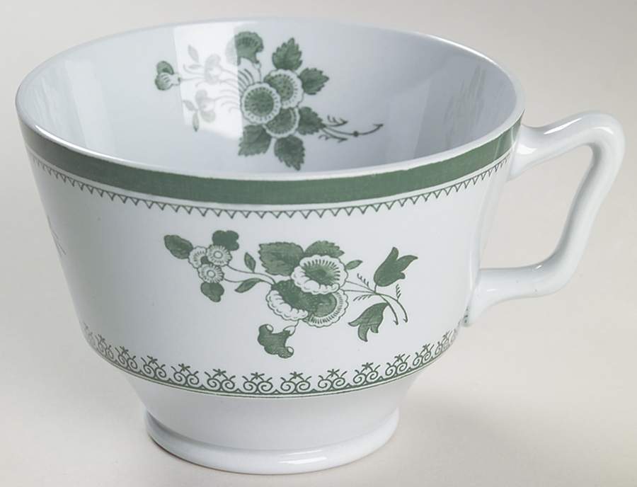 Gloucester Green (Fine Stone) London Shape Footed Cup by Spode-1