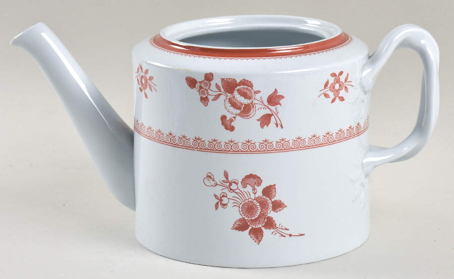 Gloucester Red (Fine Stone) Small Teapot No Lid by Spode-1